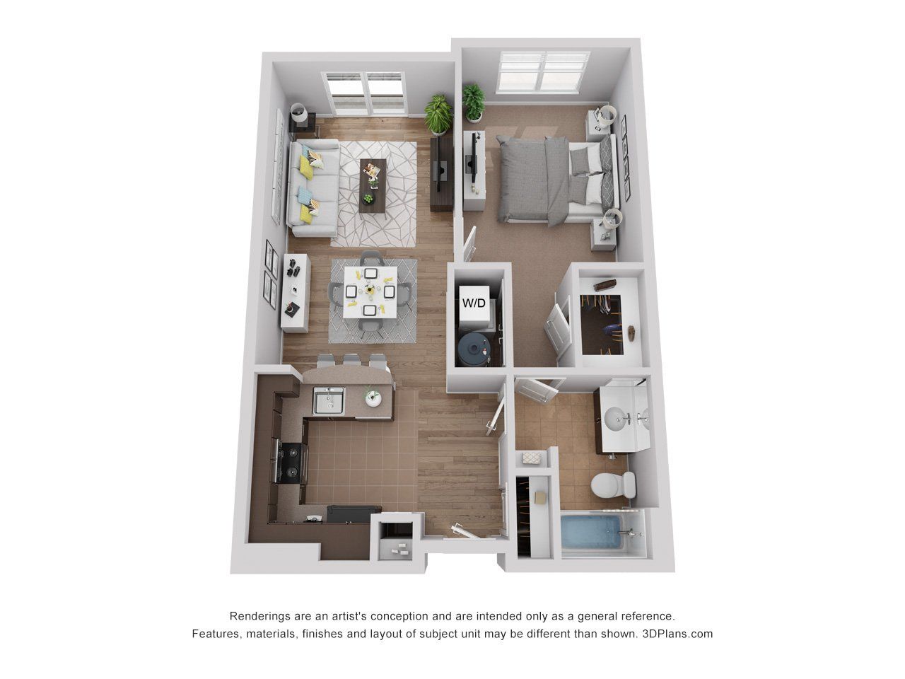 201 Twenty One Floorplan A2