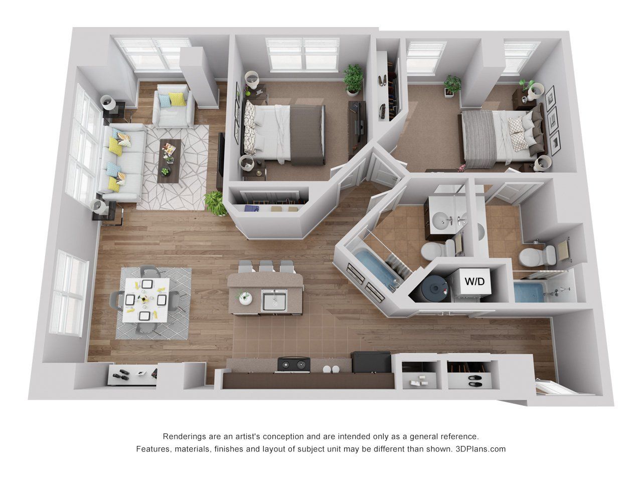 201 Twenty One Floorplan B10