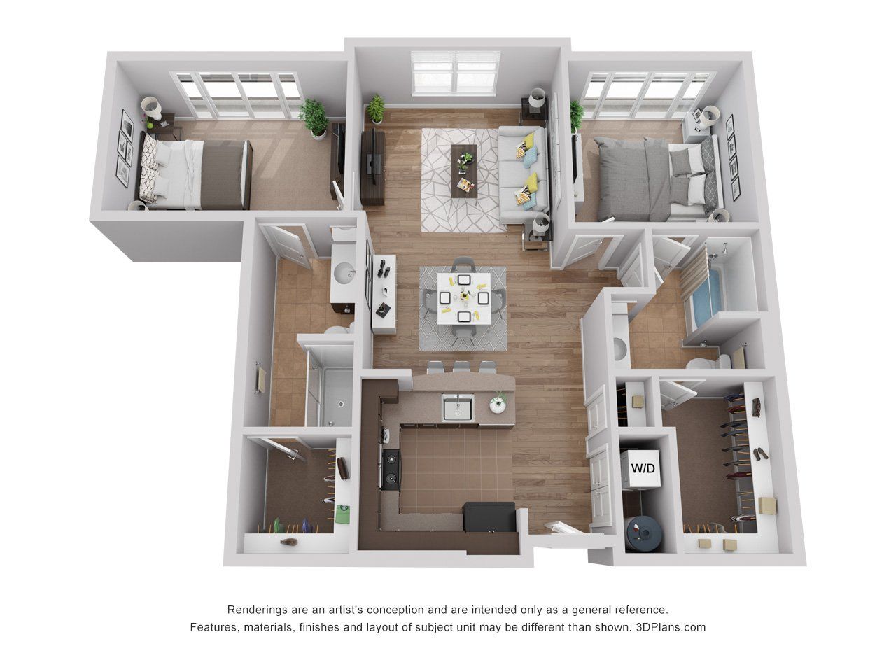 201 Twenty One Floorplan B2