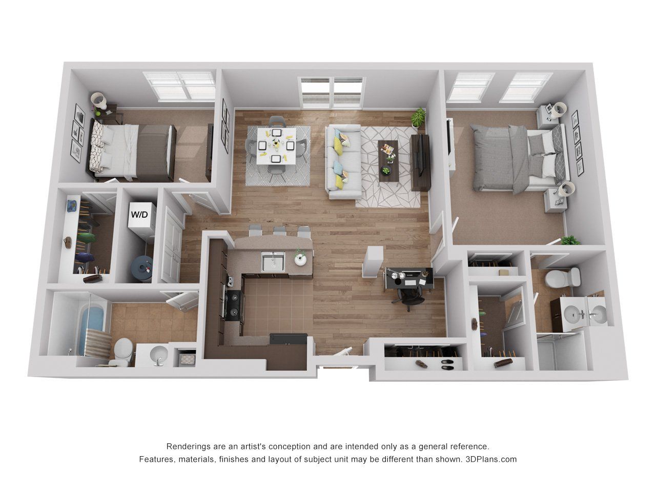 201 Twenty One Floorplan B4