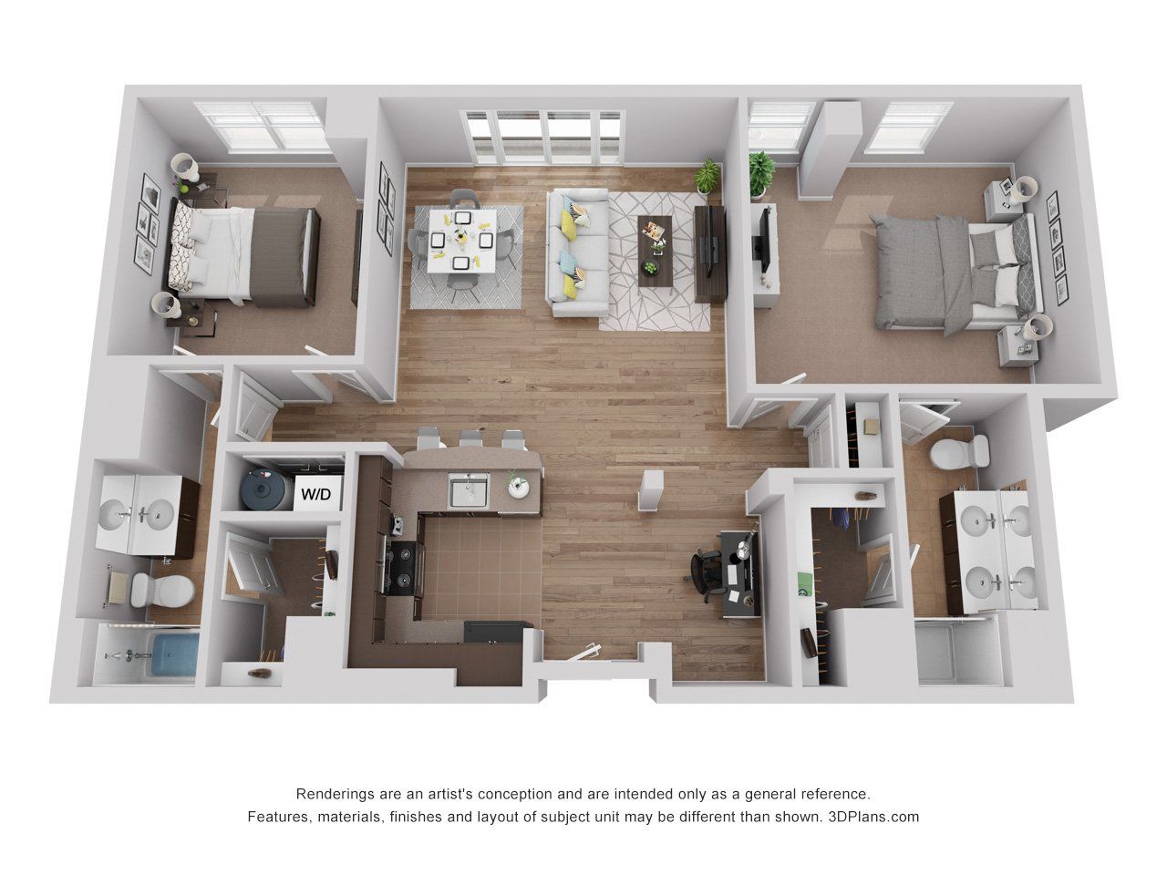 201 Twenty One Floorplan B5