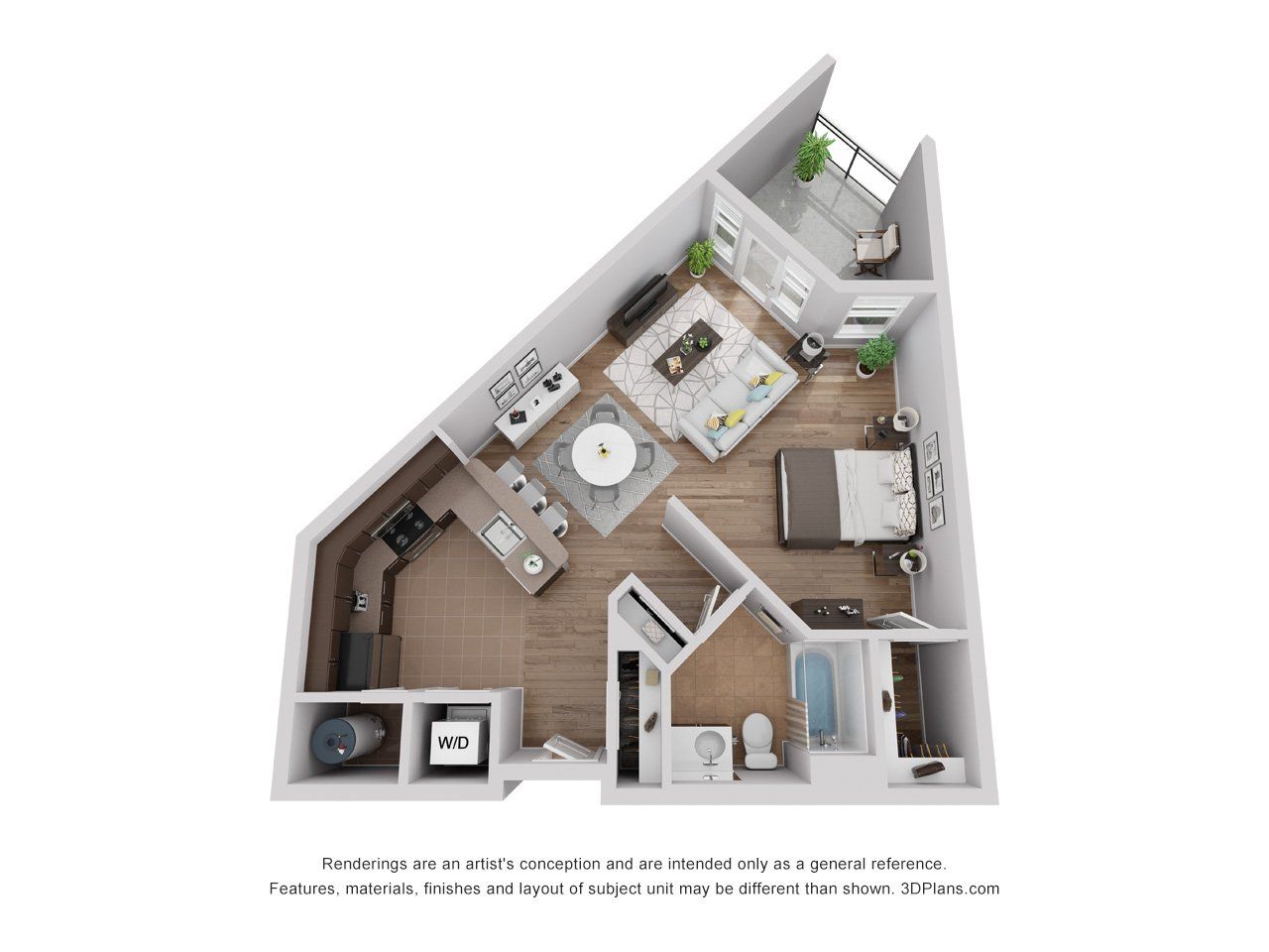 201 Twenty One Floorplan S1