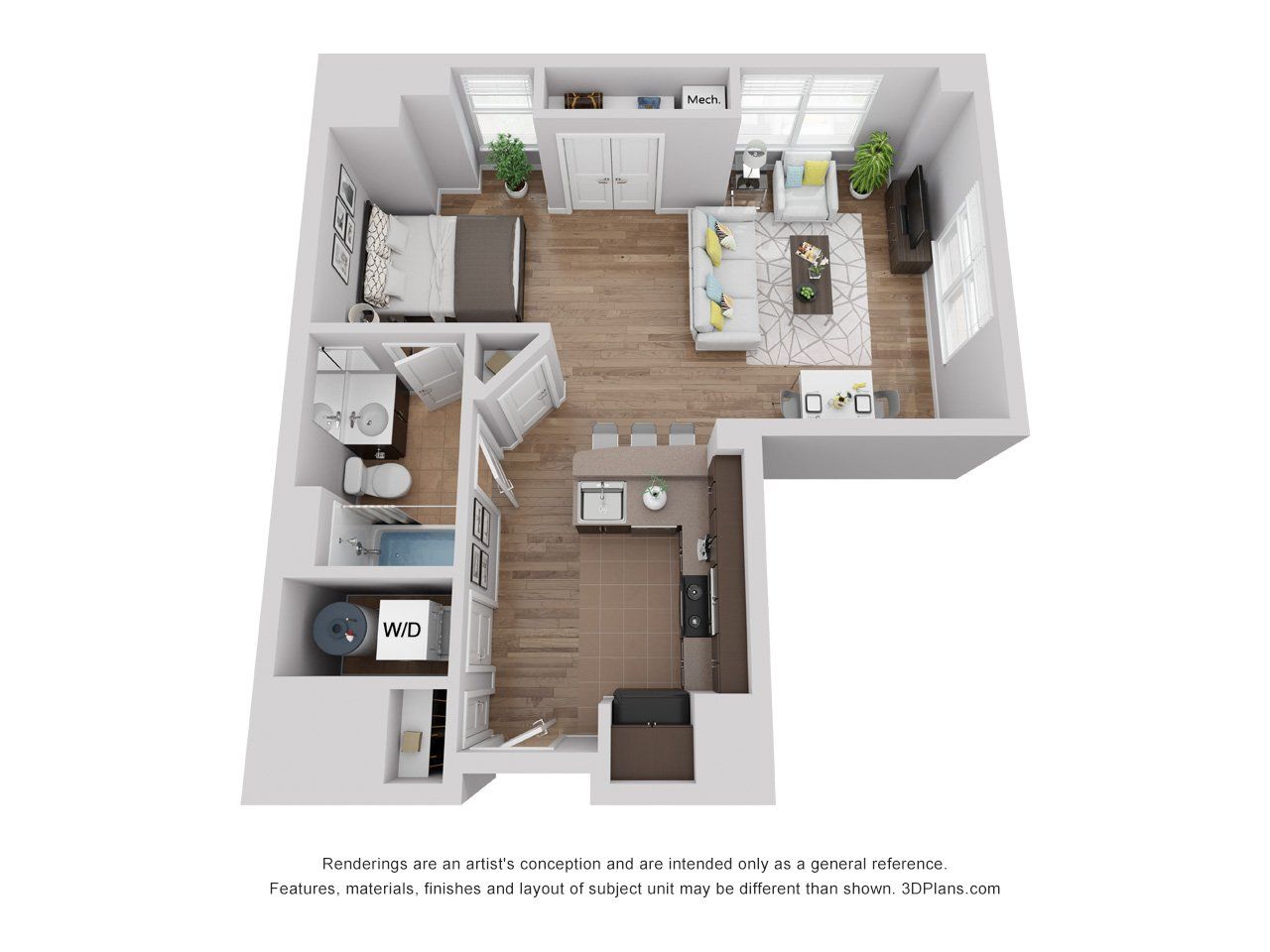 201 Twenty One Floorplan S4