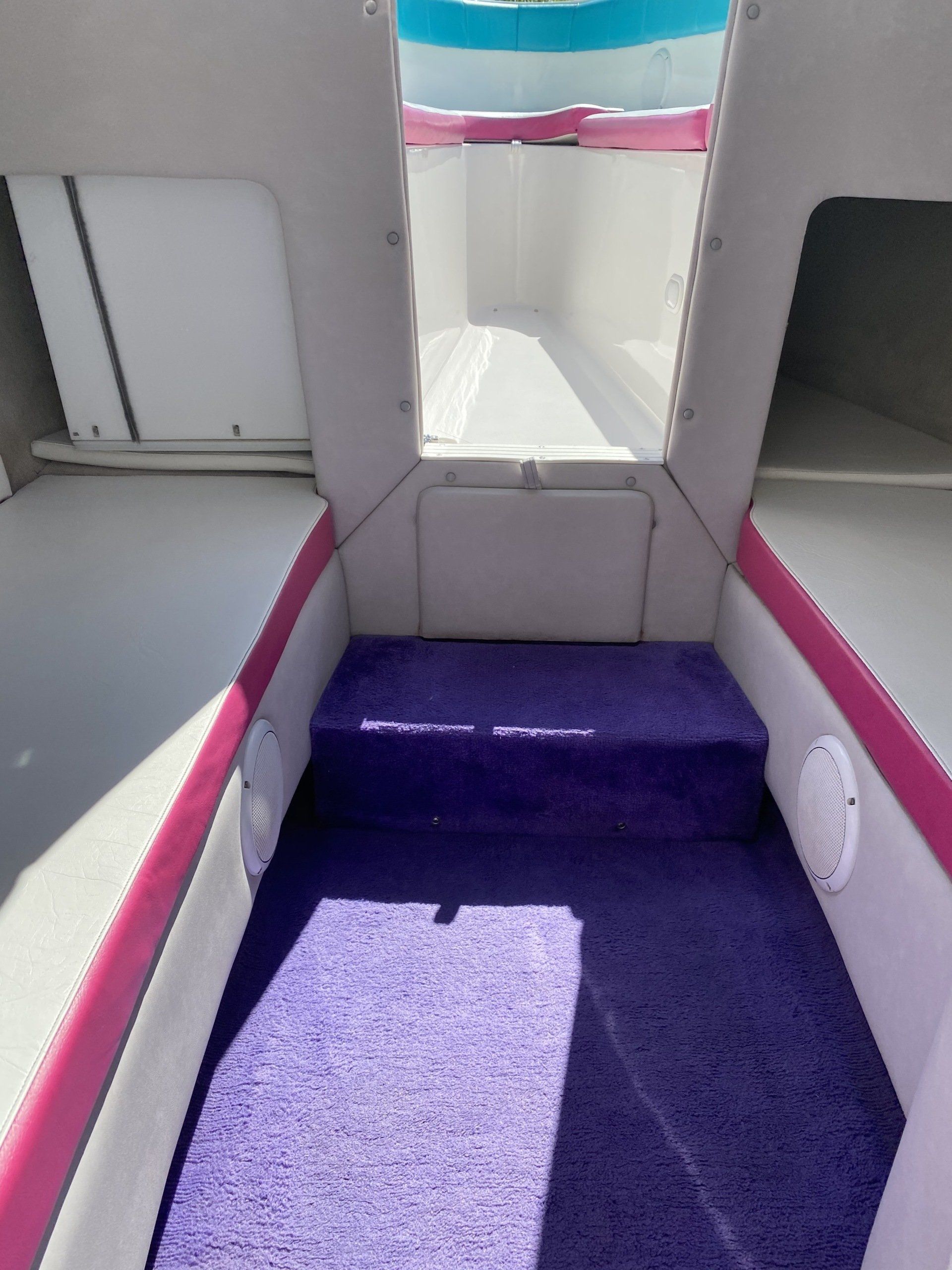Boat carpet cleaning and interior detailing in Antioch IL by Captain Coles Detailing.
