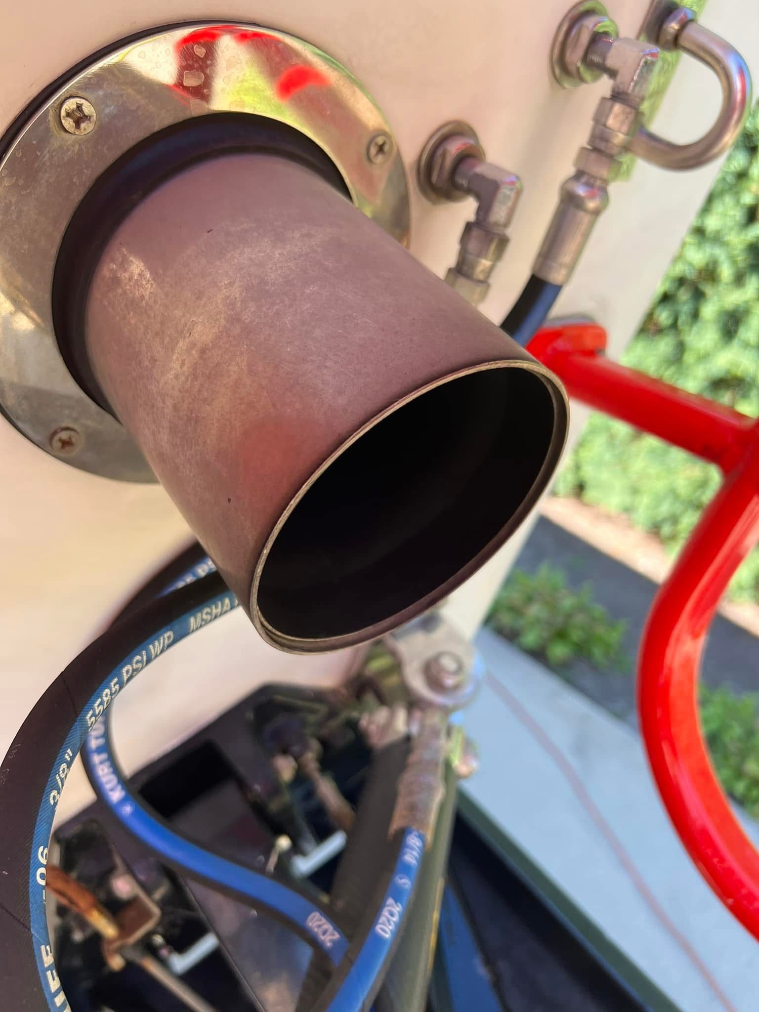 Chrome polishing and metal restoration service in Antioch Illinois by Captain Coles Detailing.