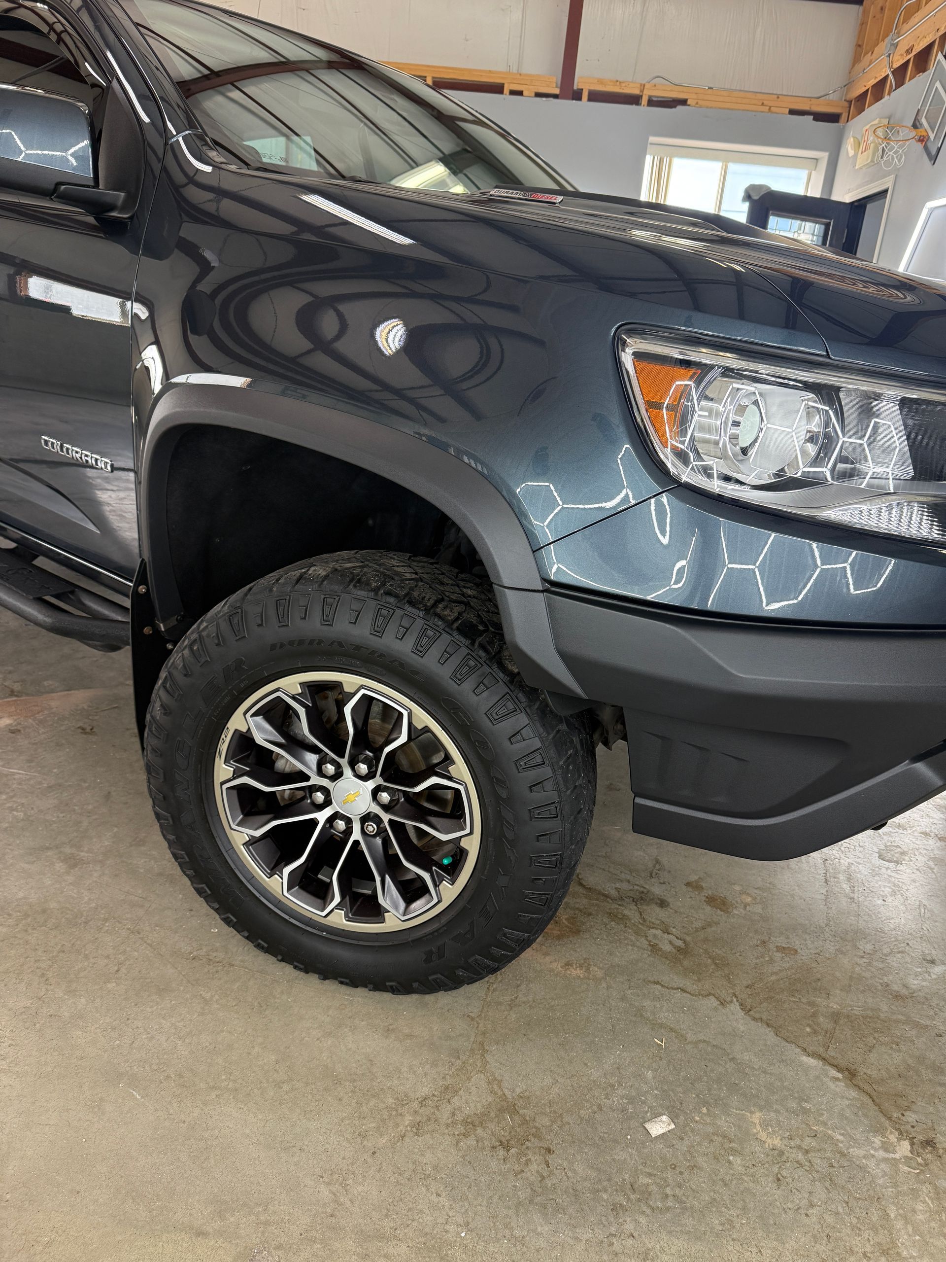 Truck wheel cleaning and brake dust removal in Antioch IL by Captain Coles Detailing.