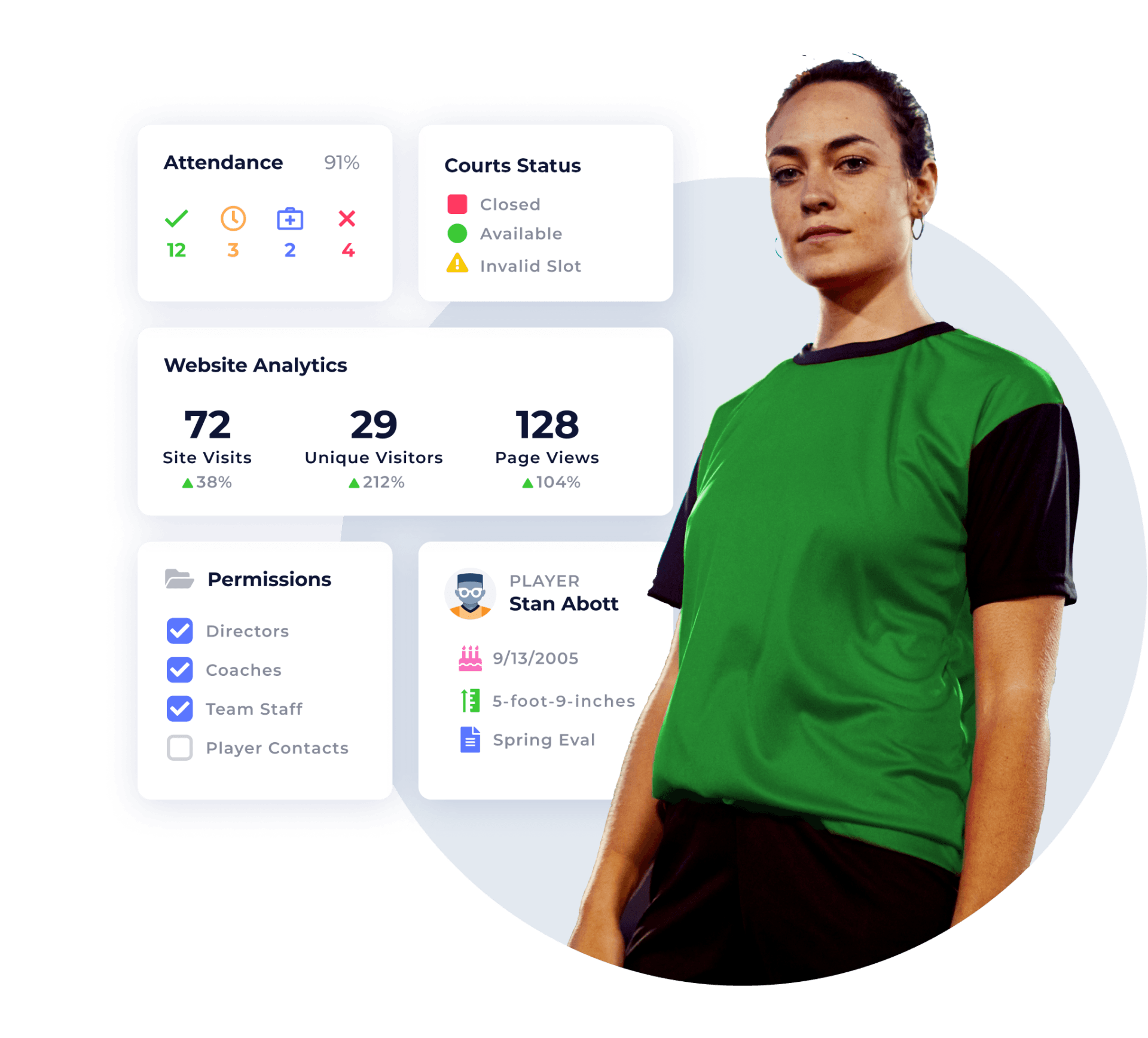 PlayMetrics features: Operations