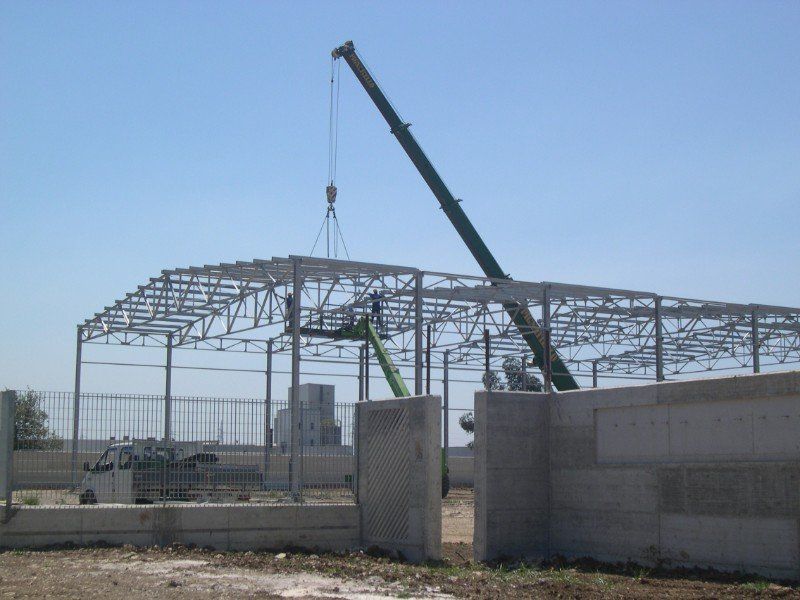 finitura struttura in metallo