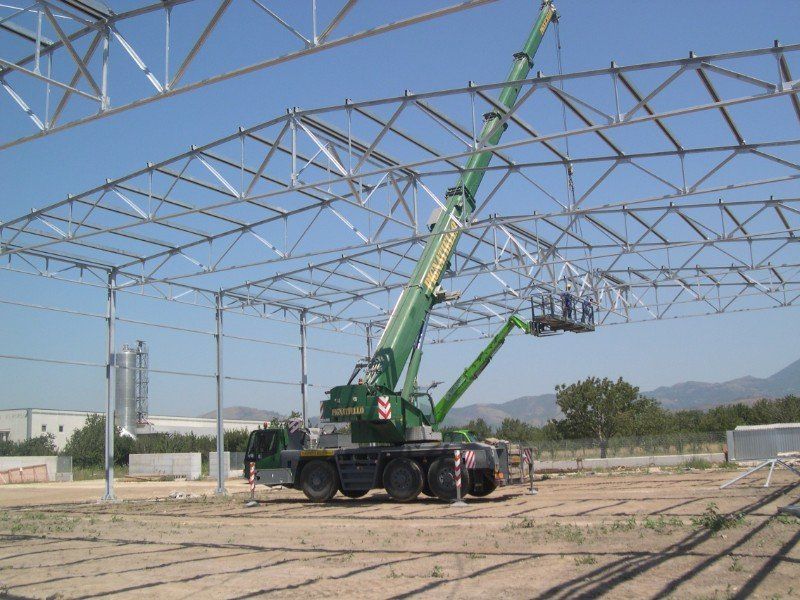 gru al lavoro su coperture