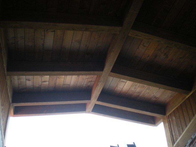 volta in legno lamellare