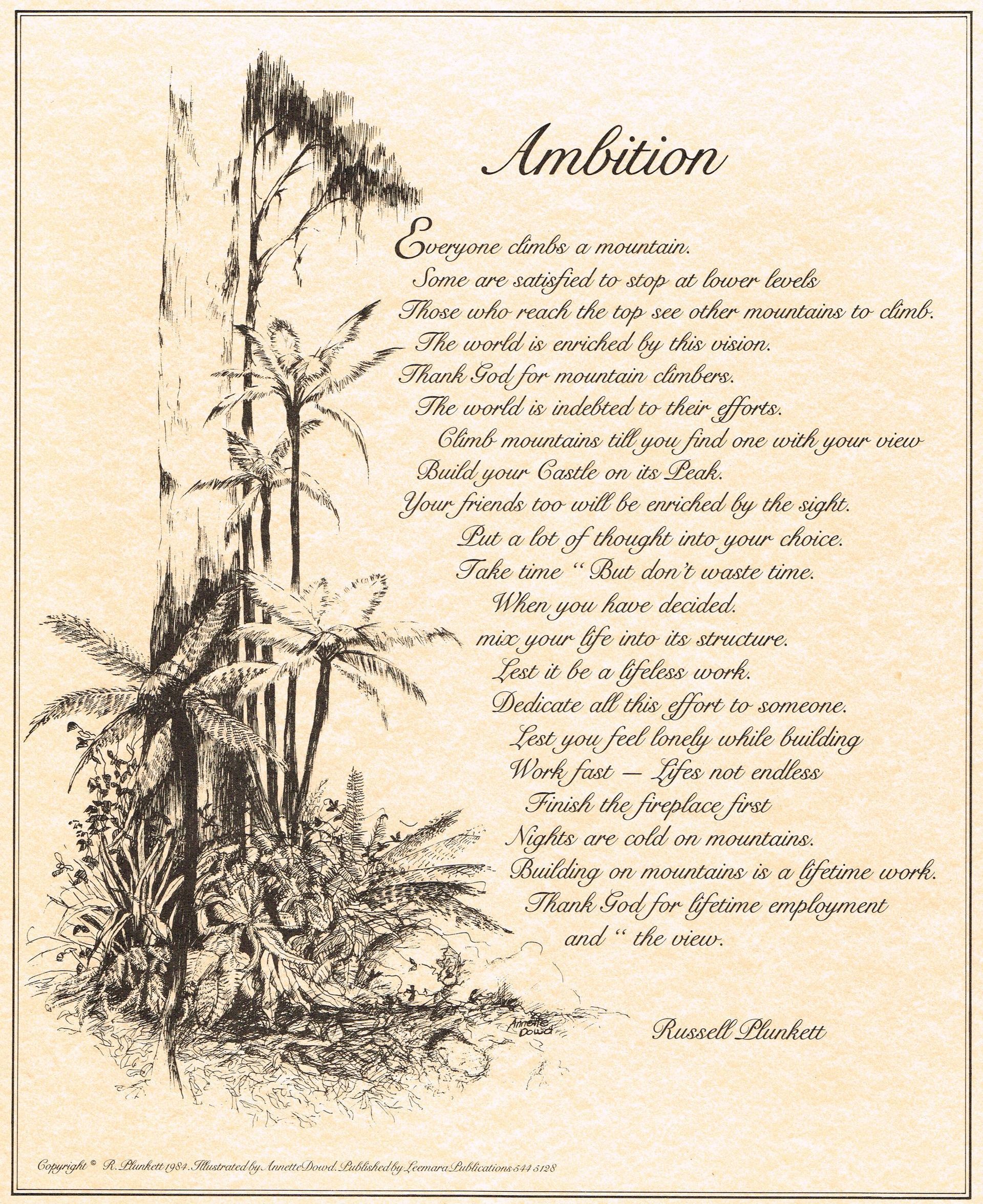 Ambition-Poem