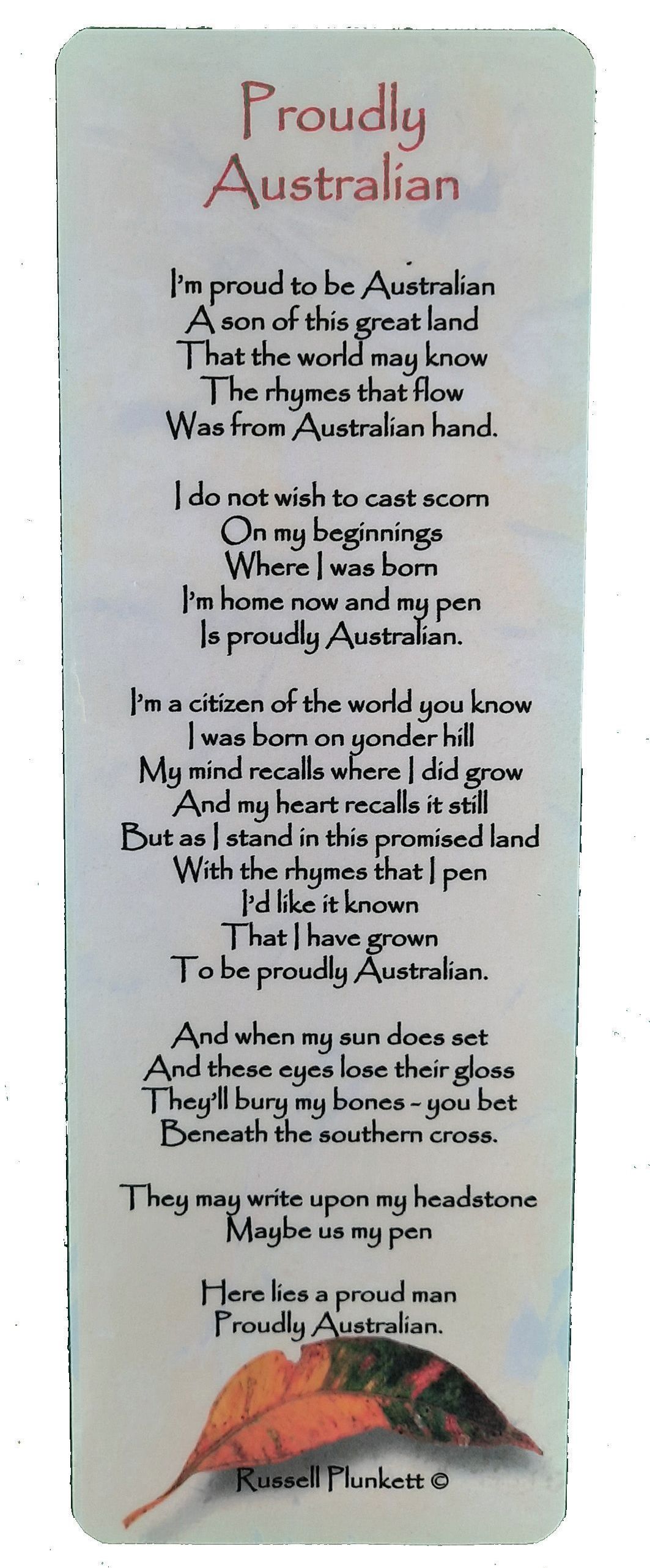 Proudly Australian