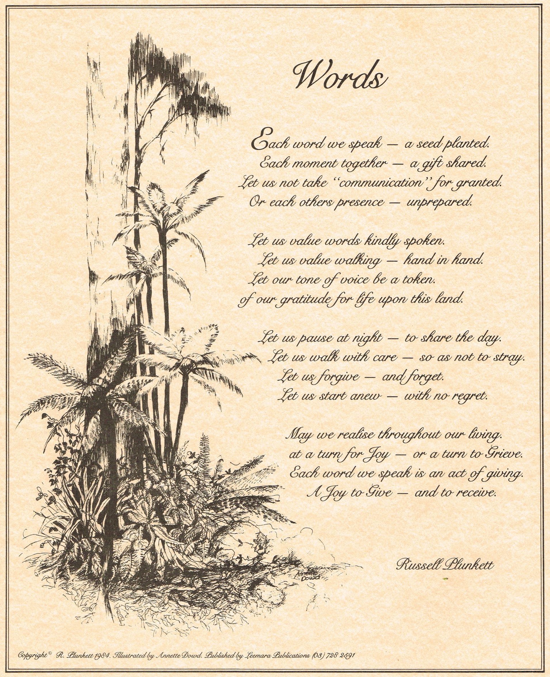 Words-Poem