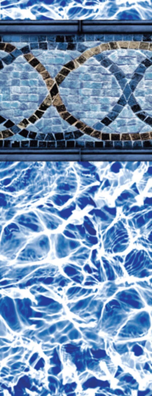 Big Curved Lines Tile Design — Clinton Township, MI — Bob Clement Pool Service LLC