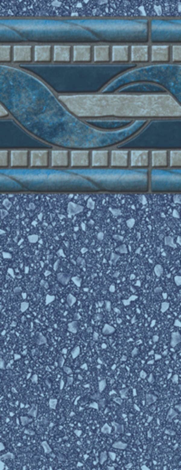 Brown And Blue Tile Design — Clinton Township, MI — Bob Clement Pool Service LLC