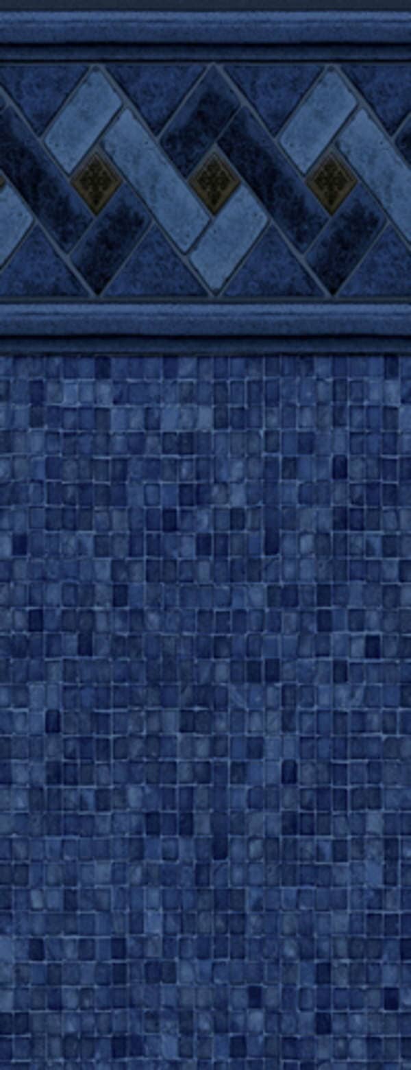 Zigzag Lines Tile Design — Clinton Township, MI — Bob Clement Pool Service LLC