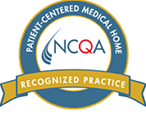 The logo for ncqa is a patient centered medical home recognized practice.