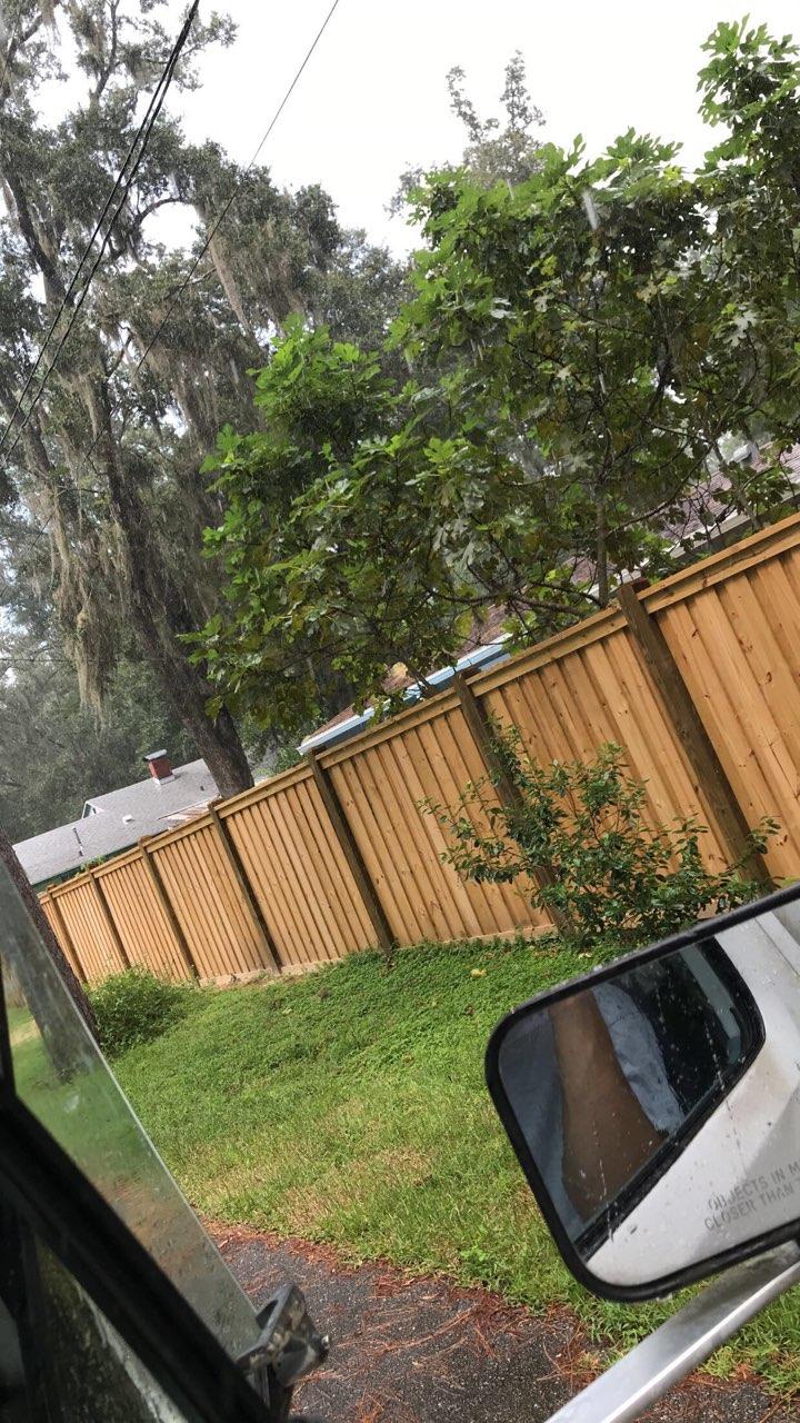 Wooden Privacy Fencing