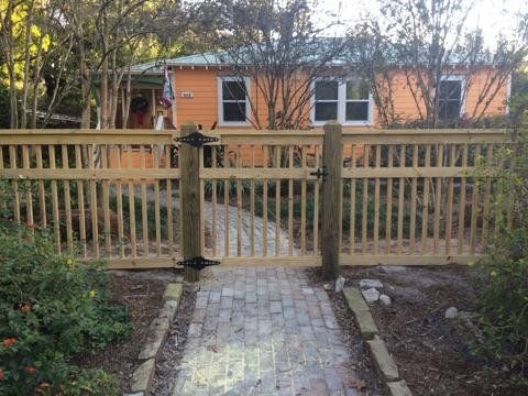 Wooden Privacy Fencing