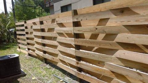 Wooden Privacy Fencing