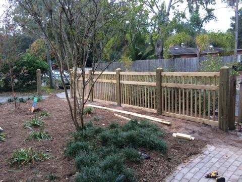 Wood Fencing