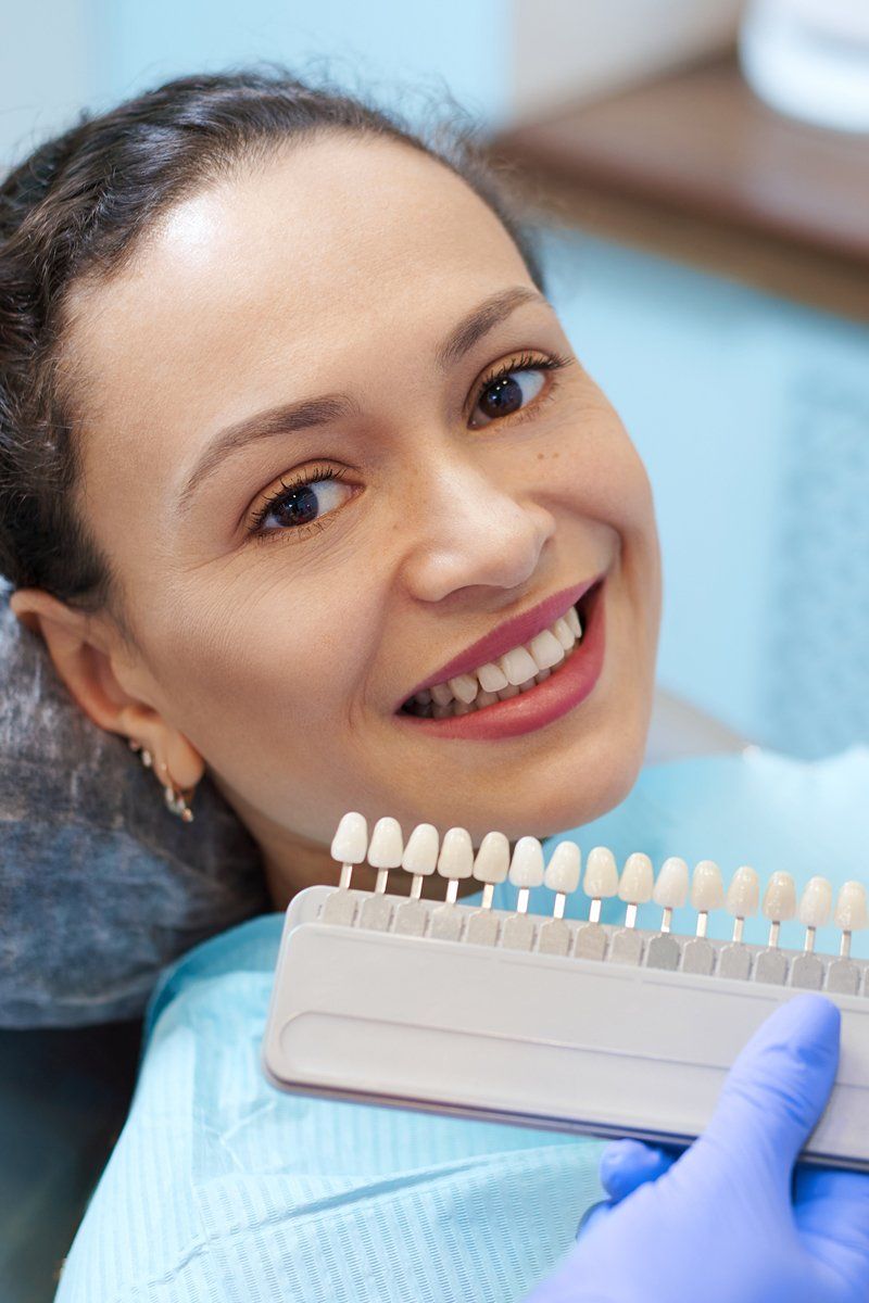 Beautiful Smile with Veneer Scale Chart — Turvey Park, NSW — Bright Smiles