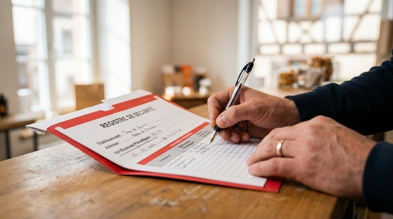 Rédaction du registre de sécurité incendie d'un établissement recevant du public en Alsace