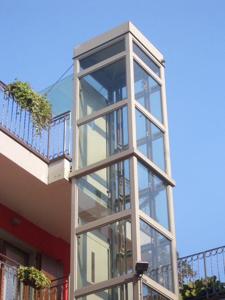 Vano esterno ascensore