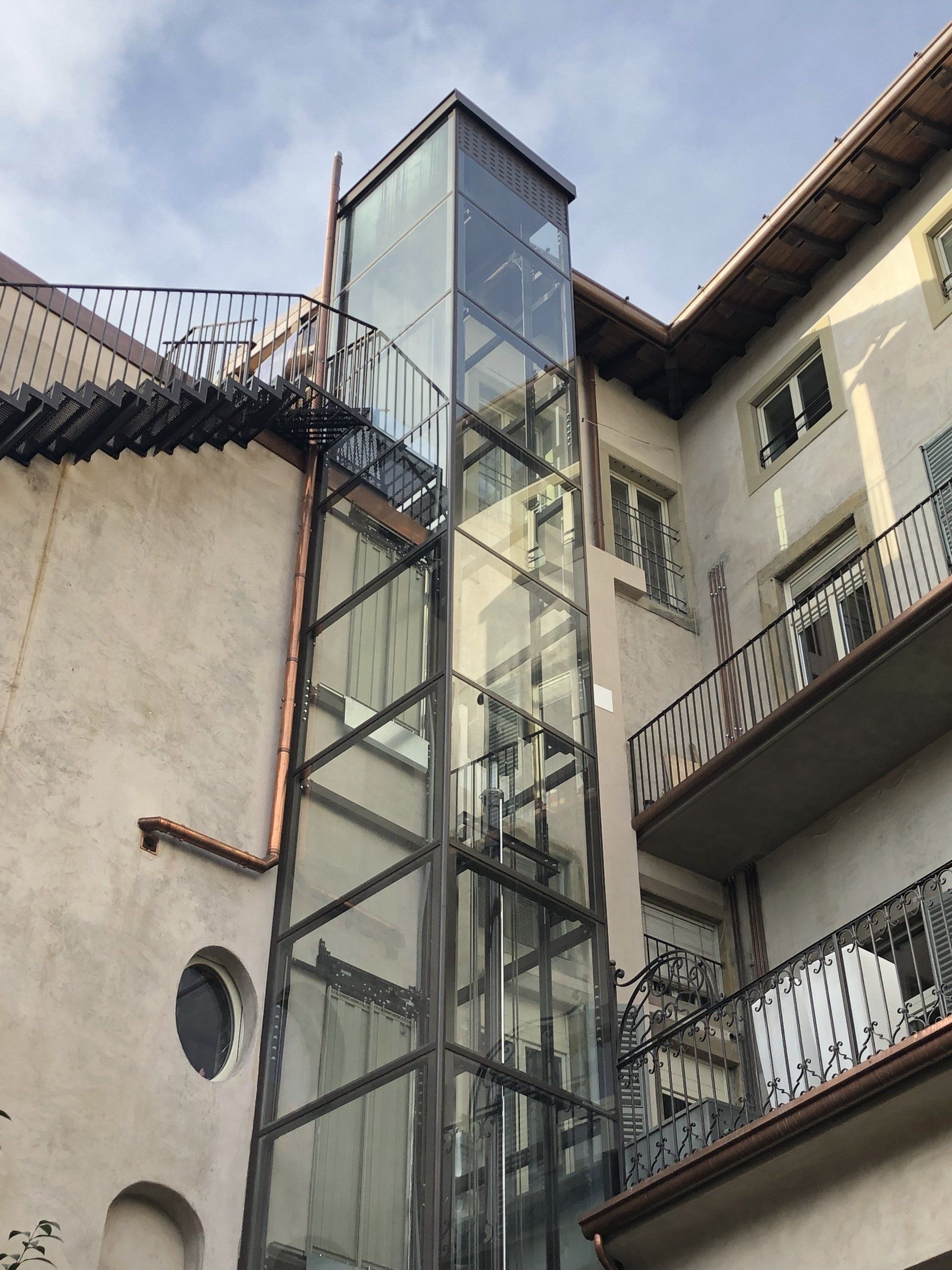 Manutenzione ascensori esterni