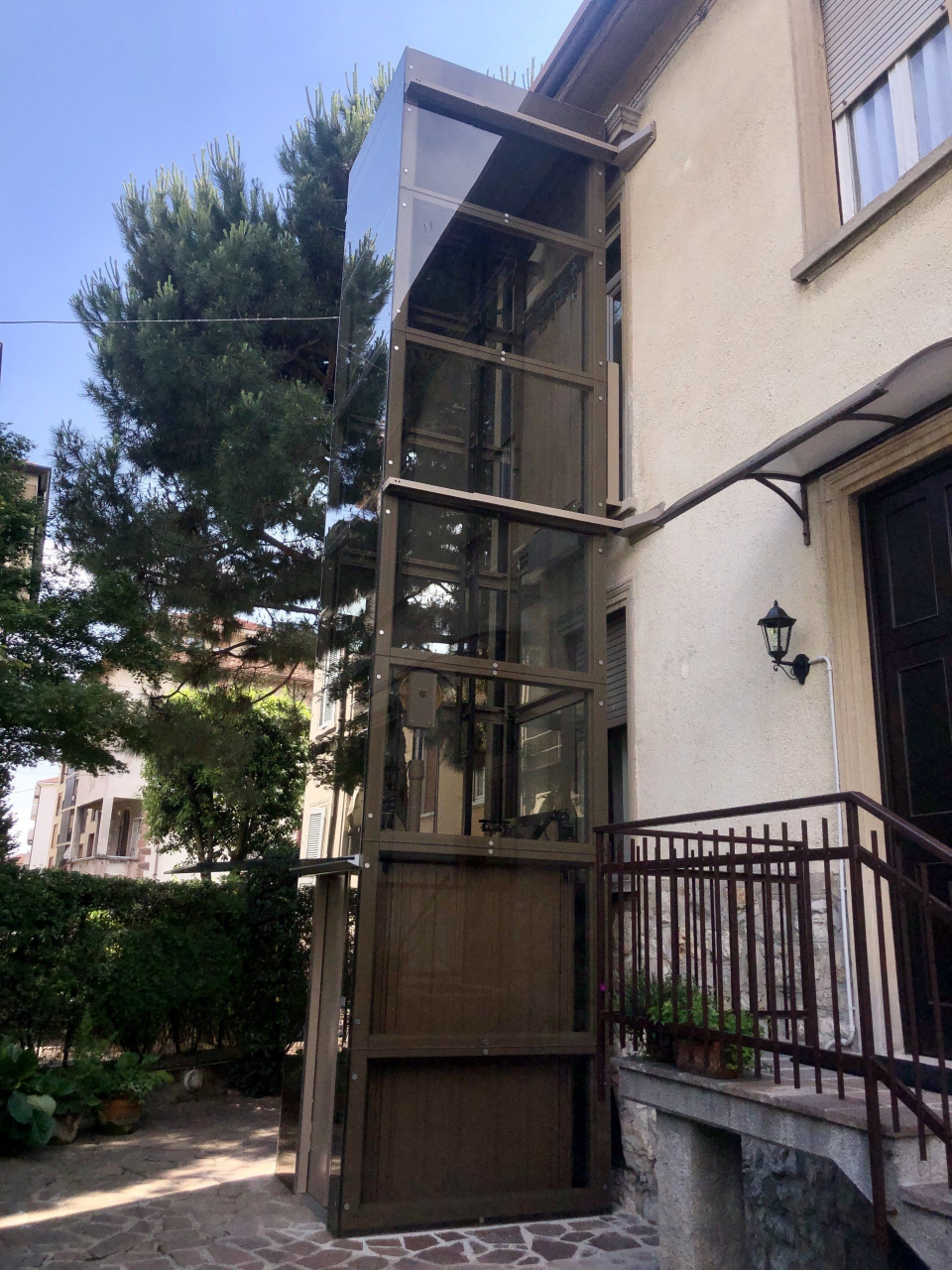 Colonne per ascensori esterni