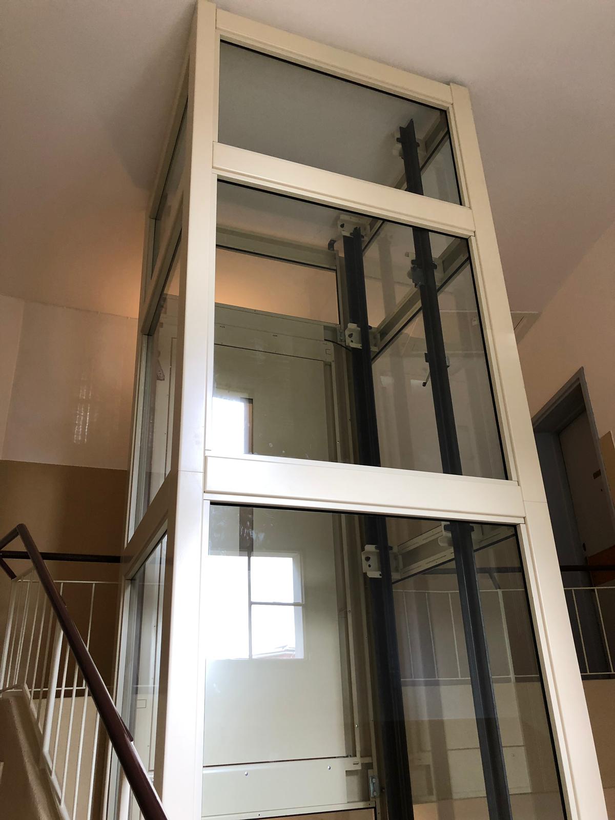 Vano macchina elevatrice