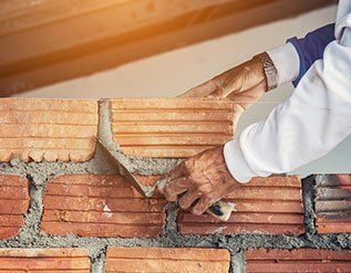 Brick Repointing — Mason Installing Bricks In Villanova, PA