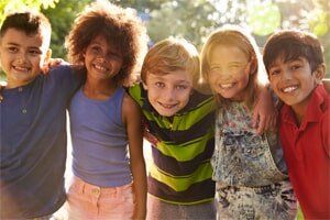Happy Children Smiling — Child Care in Rock Island, IL