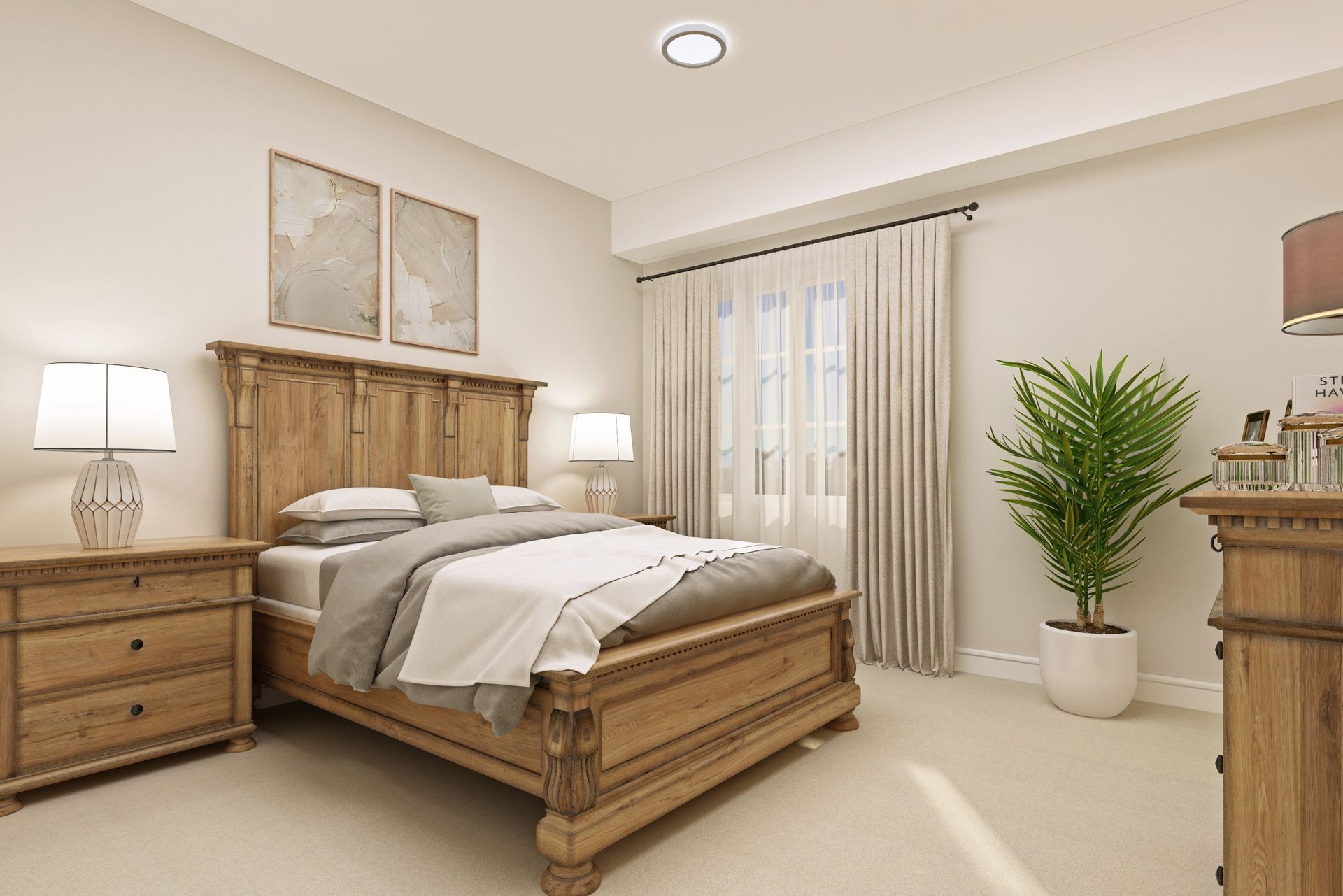 Sparrow Bedroom Rendering