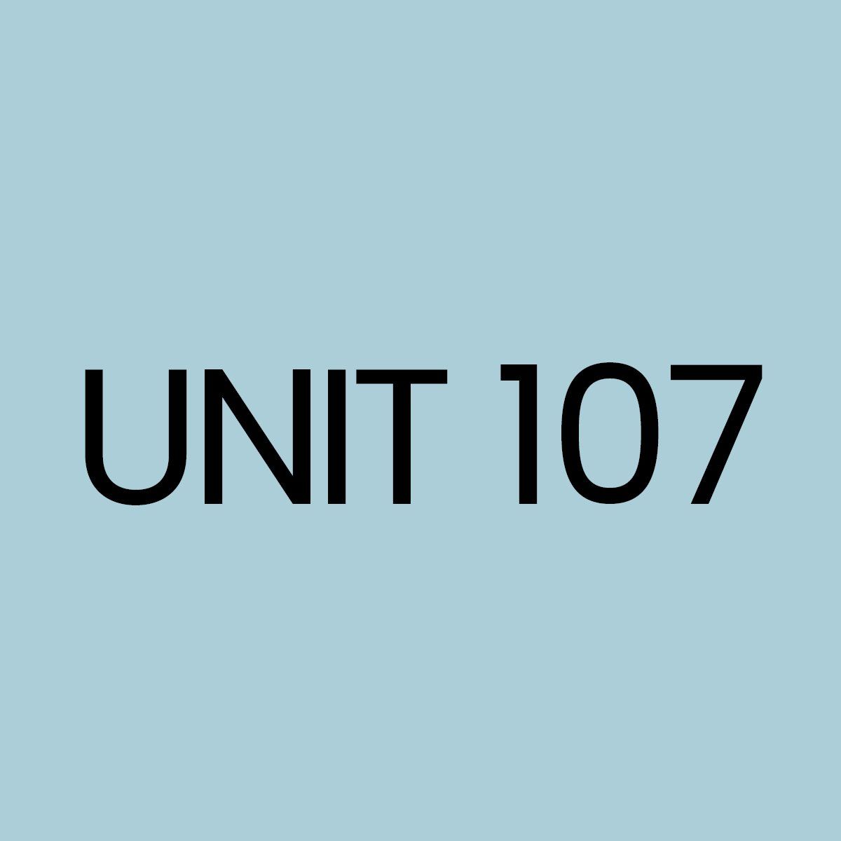 Unit 107 Label