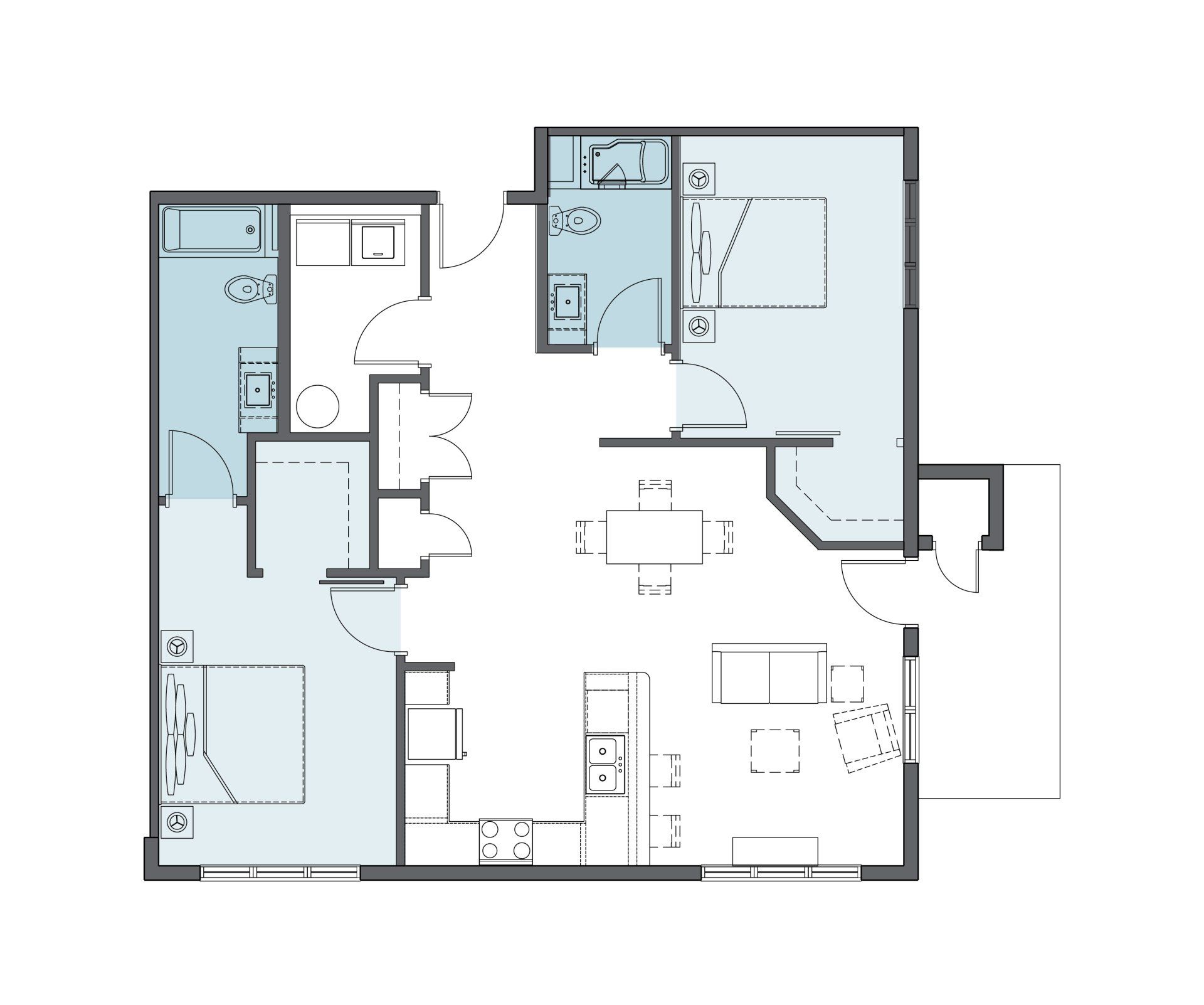 Click to download pdf Bluebird Floorplan Graphic