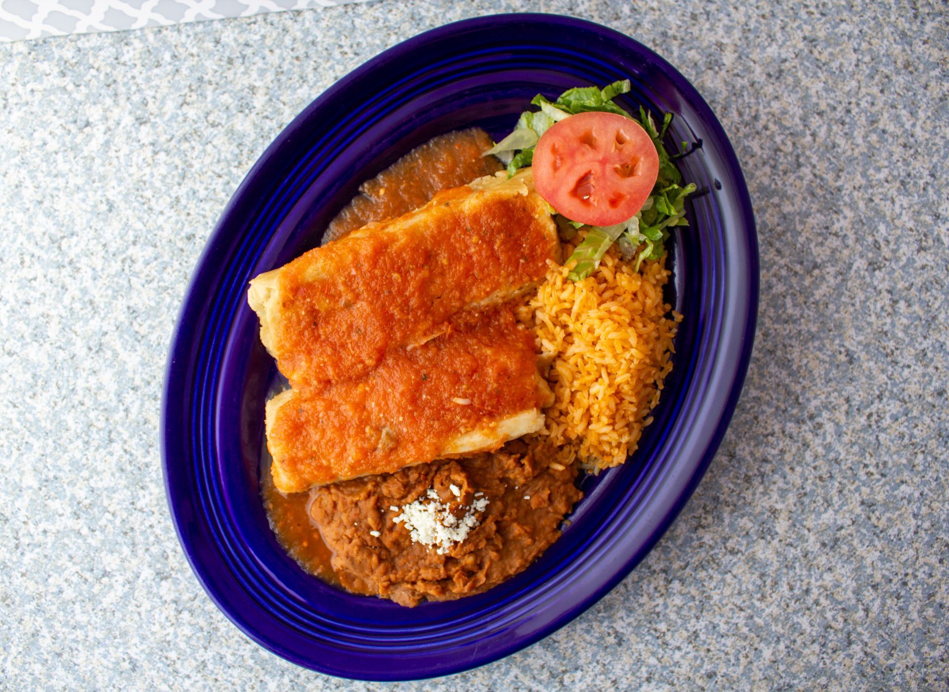 tamales plate