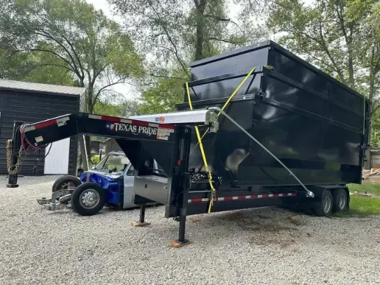 Find the best dumpster near me with dump trailers.