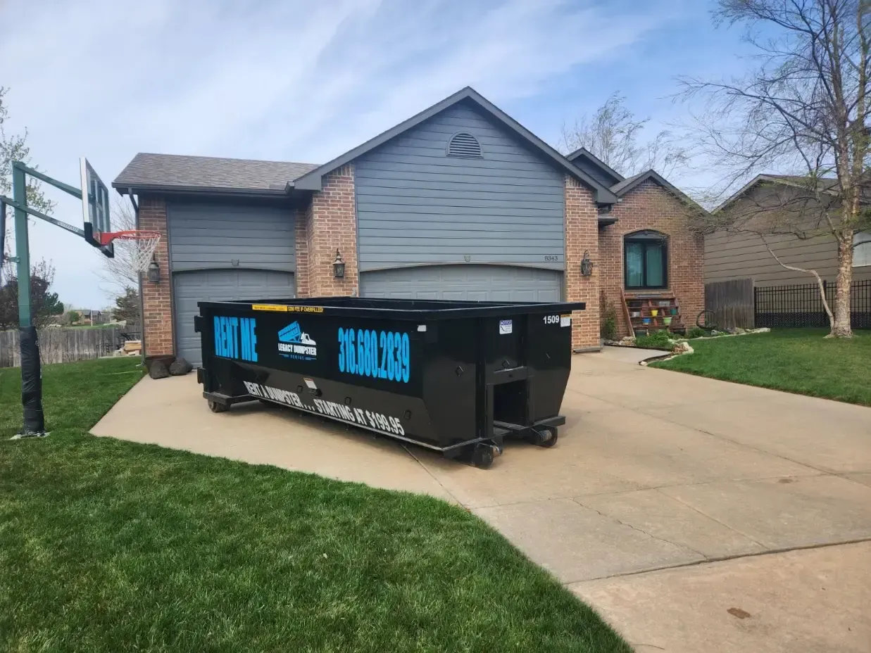 Residential Dumpster Rental in Derby, KS