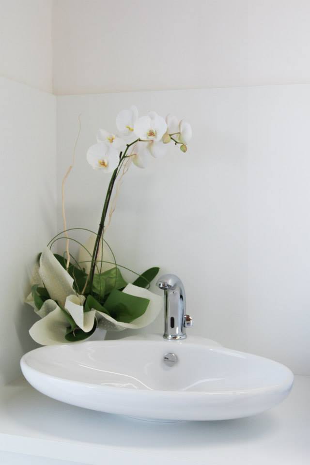 Dettaglio di una sala da bagno