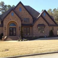 large brick home