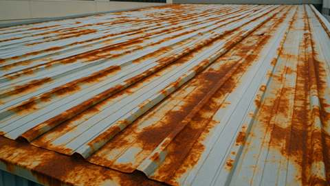 rusted roof