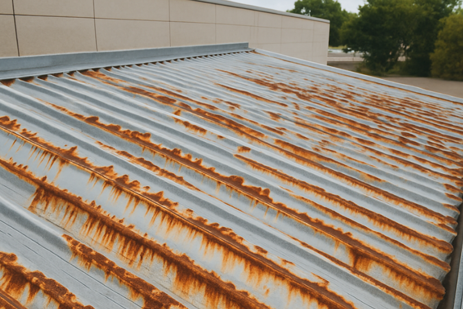 rusted roof