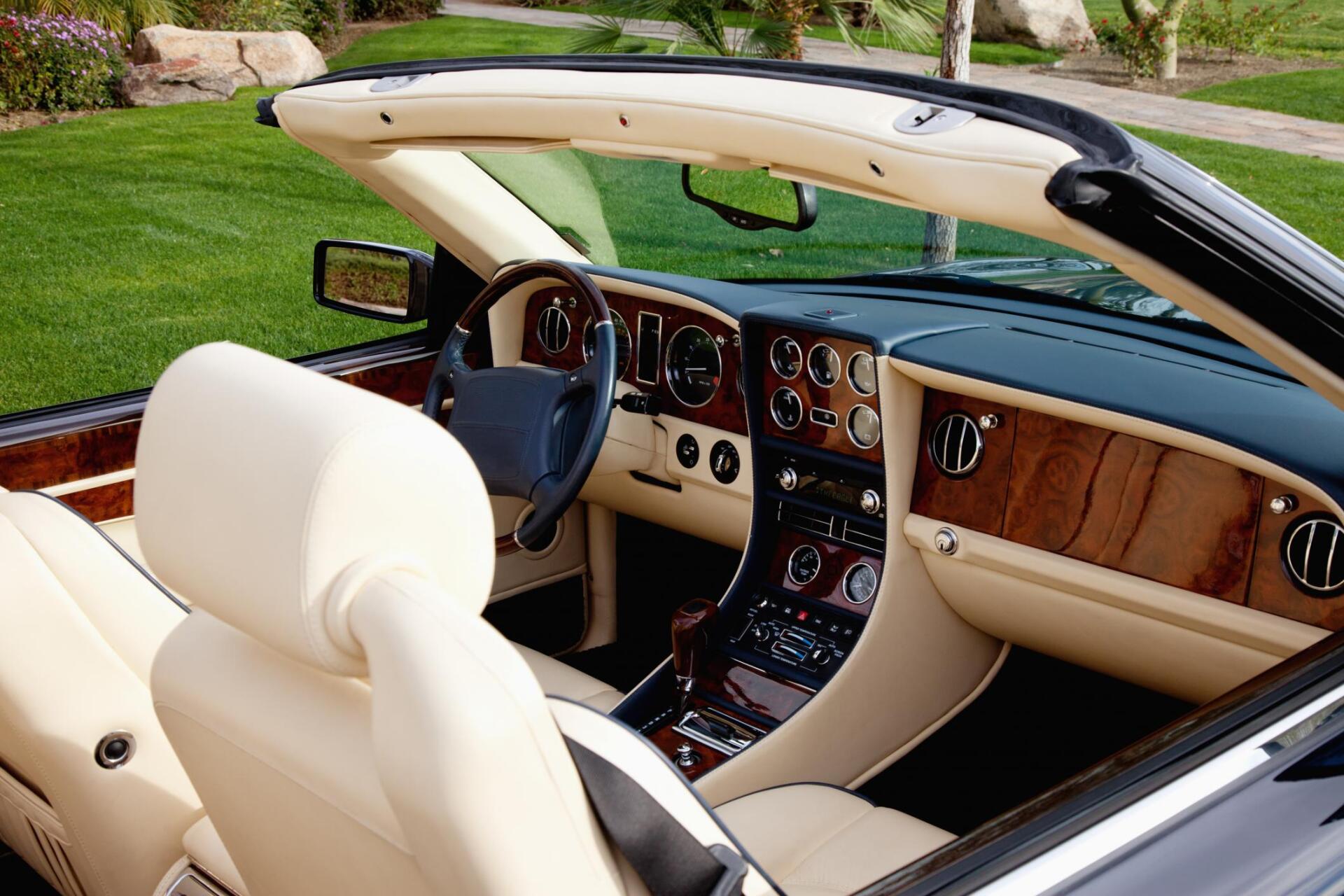 a car interior upholstery