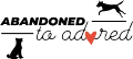 A logo for abandoned to adored