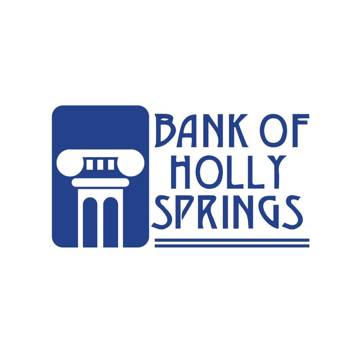 The bank of holly springs supports abandoned to adored