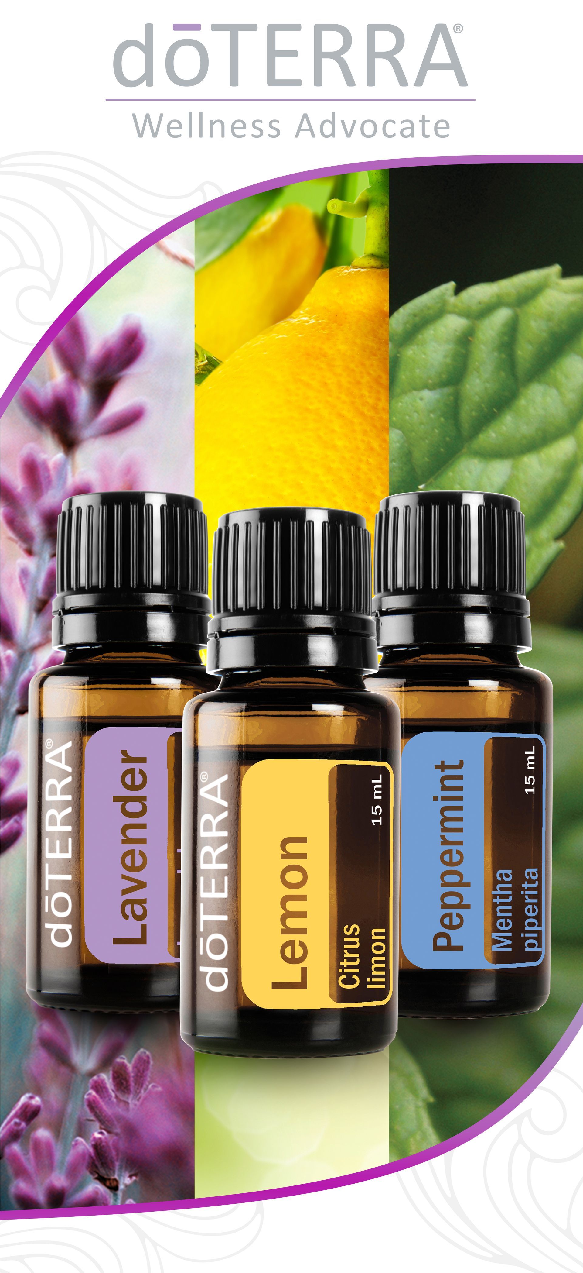 doTerra Essentila Oil trio