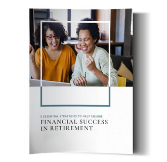 The cover of a book about financial success in retirement