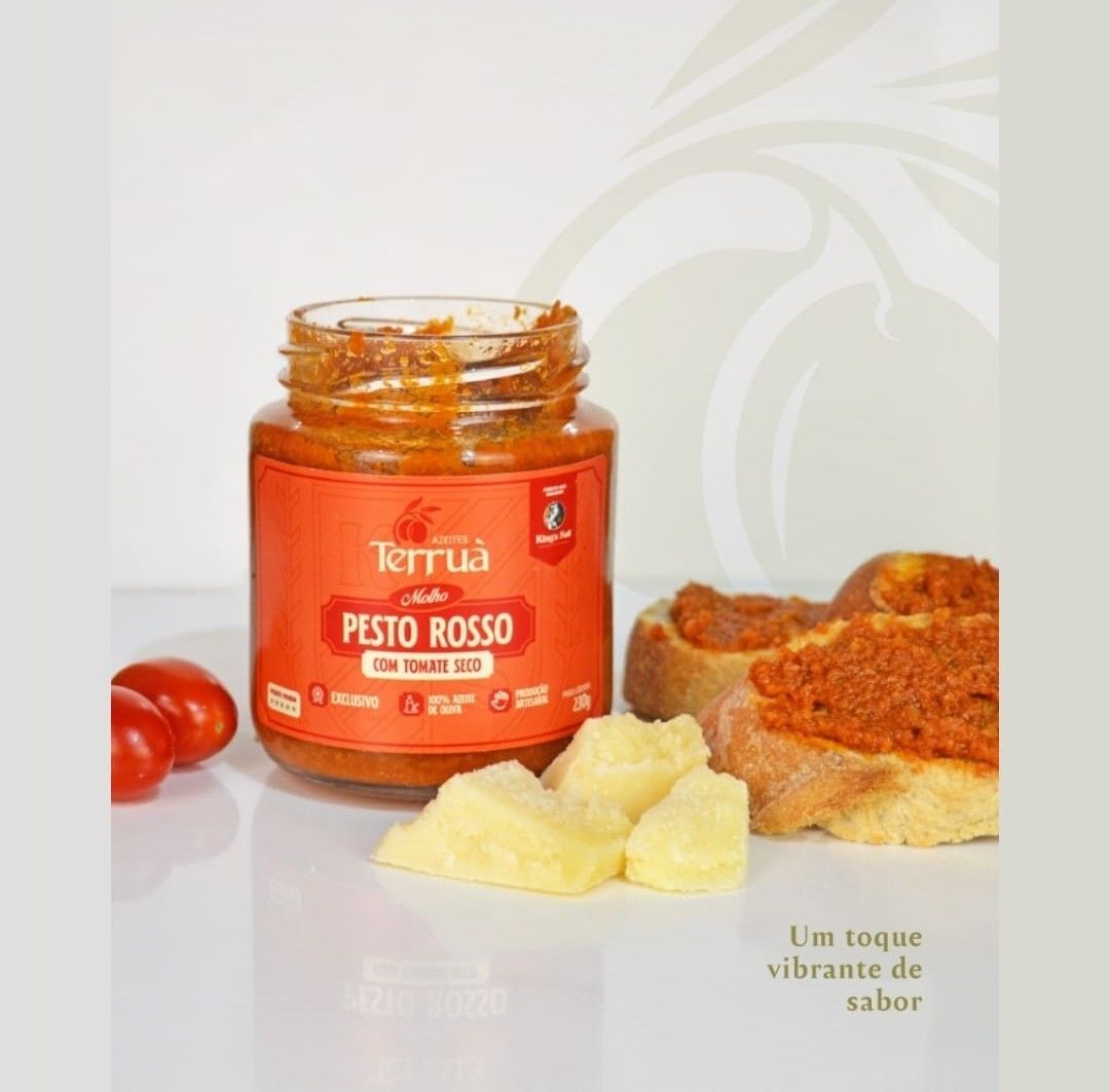 Molho Pesto Rosso Terruá (com tomate seco)