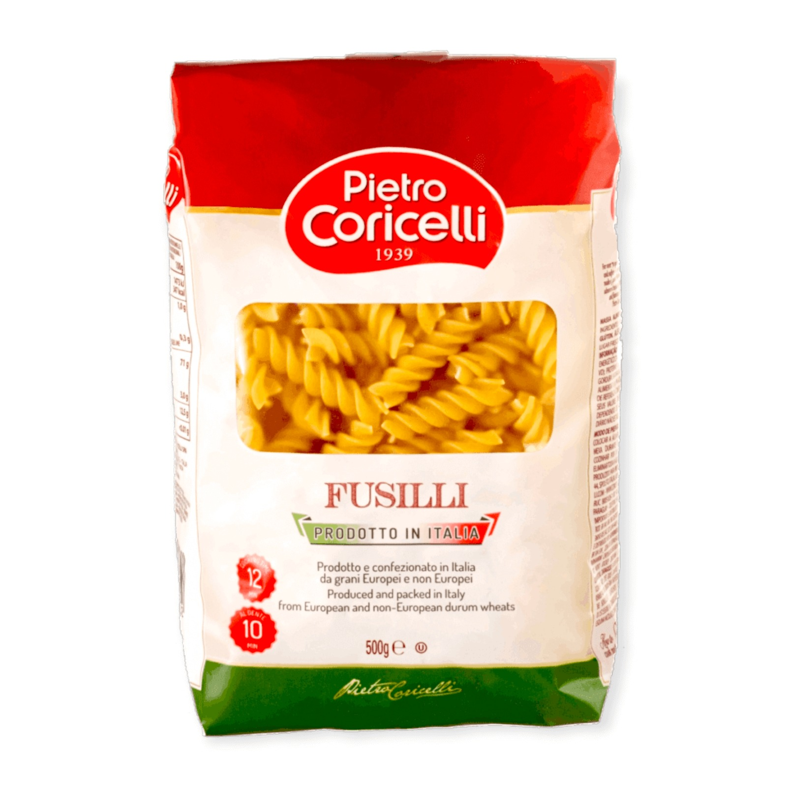 Fusilli Pietro Coricelli 500g - Italia